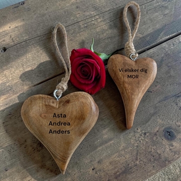 Morsdags gave - hjerter